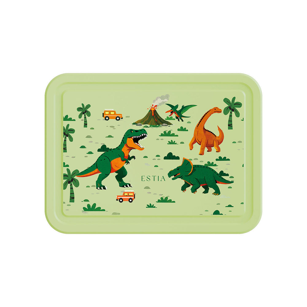 Παιδικό Φαγητοδοχείο Save The Aegean 1330ml Με 5 Θήκες Dino Explorer Estia
