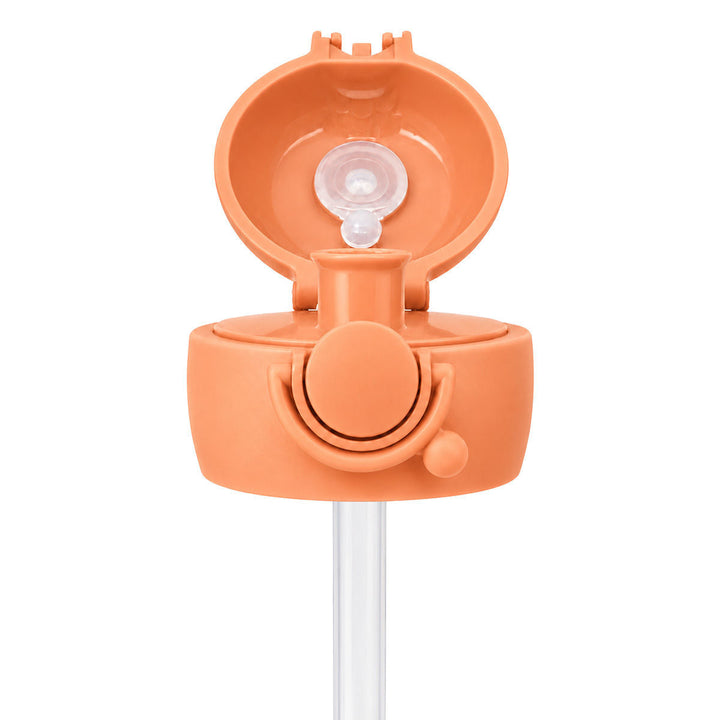 Ανταλλακτικό καπάκι με καλαμάκι Handy Bottle Estia Candy Sky, ανοιχτή όψη με εμφανές μεγάλο στόμιο και σύστημα κλεισίματος.