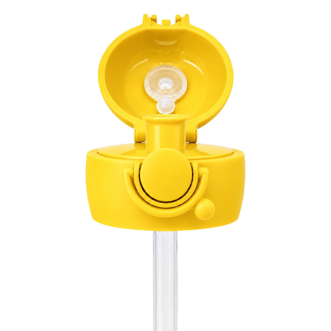 Ανταλλακτικό καπάκι με καλαμάκι Handy Bottle Estia Focus Pop, ανοιχτή όψη με εμφανές μεγάλο στόμιο και σύστημα κλεισίματος.