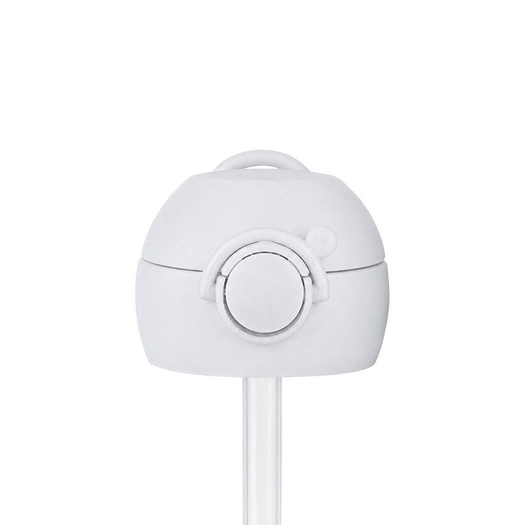 Ανταλλακτικό καπάκι με καλαμάκι Handy Bottle Estia Urban Vibes, κλειστή όψη με λαβή μεταφοράς και κλιπ ασφαλείας.