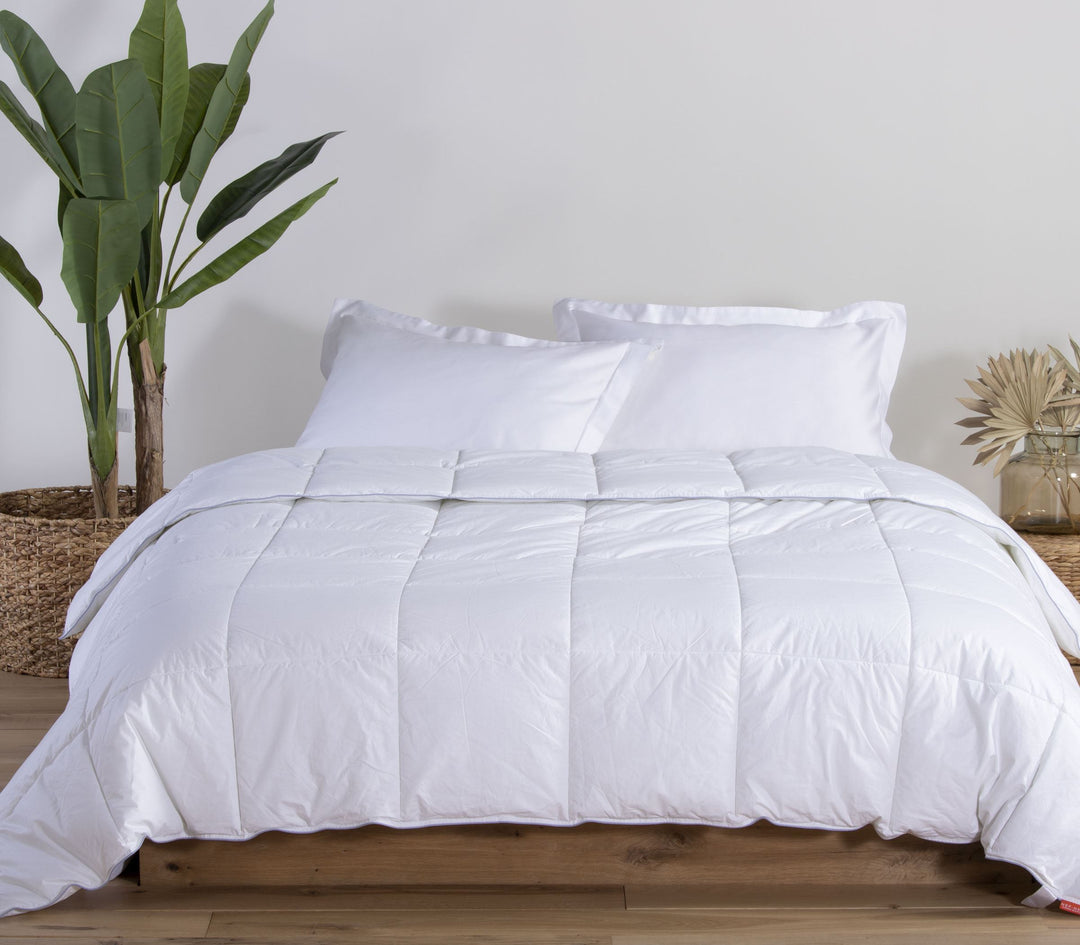 Πάπλωμα Μονό Λευκό Microfiber 160X220 Nef-Nef Homeware