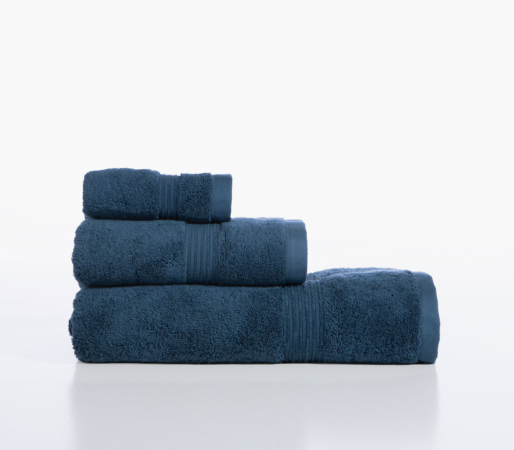 Πετσέτα Μπλε Βαμβακερή Aegean-705 50Χ100cm Nef-Nef Homeware