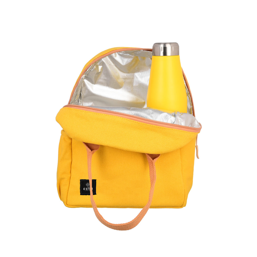 Τσάντα Φαγητού Ισοθερμική 7lt Estia Save The Aegean Κίτρινη Pineapple Yellow