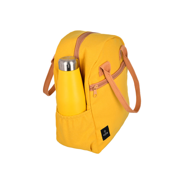 Τσάντα Φαγητού Ισοθερμική 7lt Estia Save The Aegean Κίτρινη Pineapple Yellow