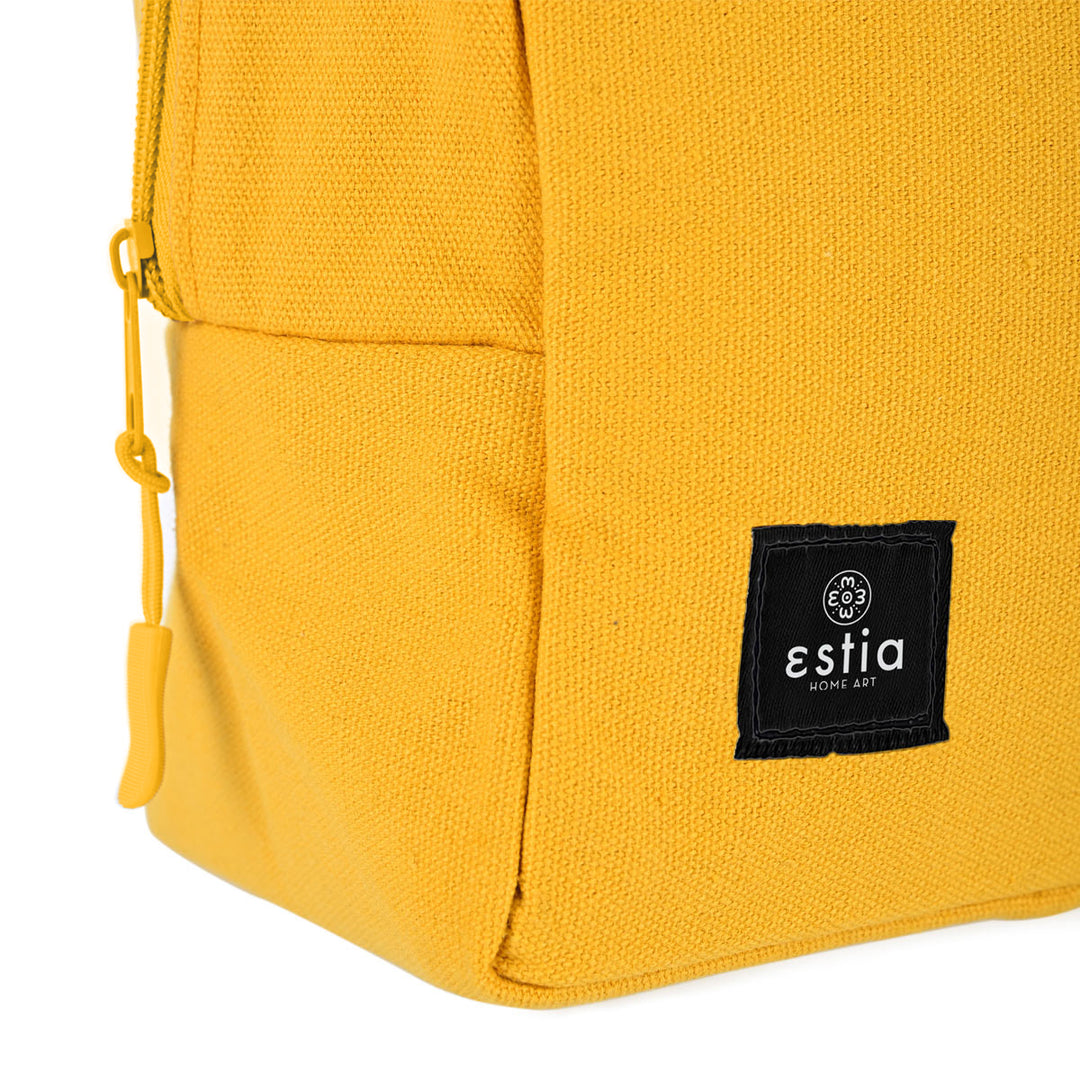 Τσάντα Φαγητού Ισοθερμική 6lt Estia Save The Aegean Κίτρινη Pineapple Yellow
