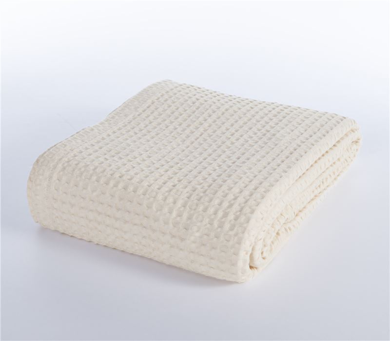 Κουβέρτα Πικέ Μονή Εκρού New Golf Nef-Nef Homeware