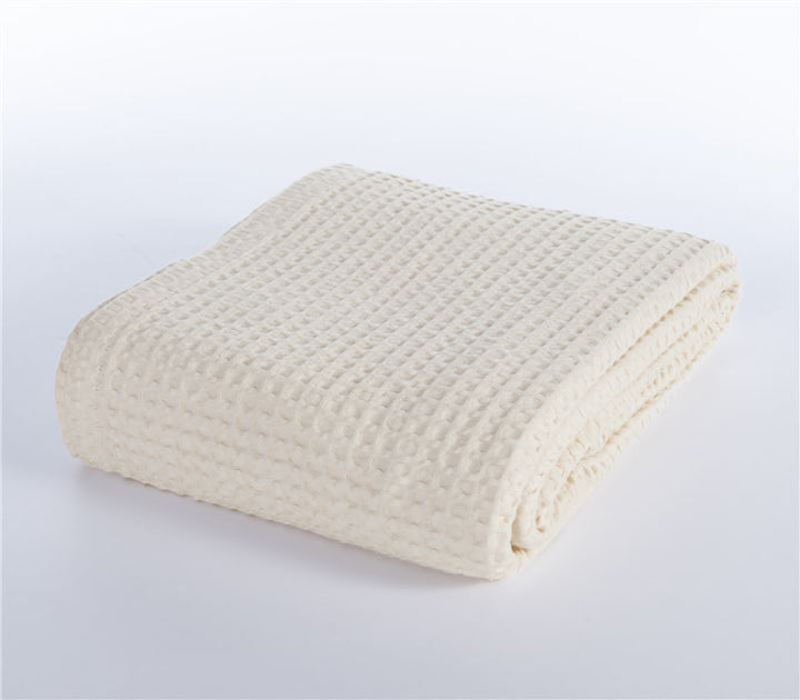 Κουβέρτα Πικέ Μονή Εκρού New Golf Nef-Nef Homeware