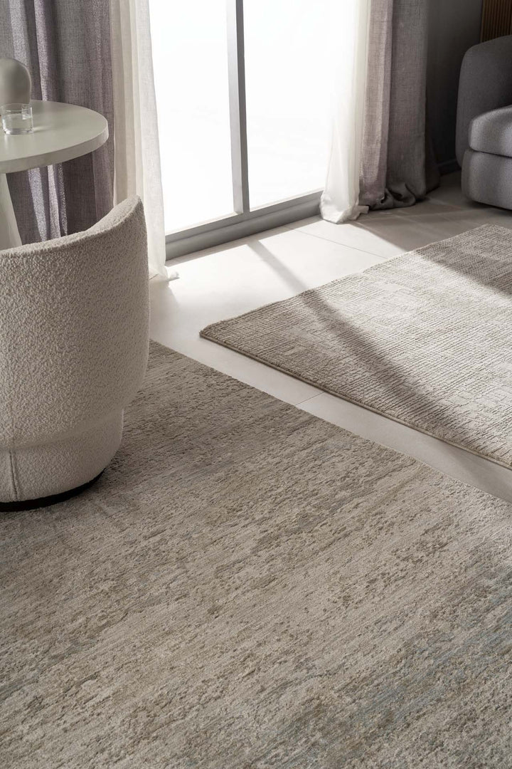 Μονόχρωμο Χαλί Ανοιχτό Γκρι Prime 022 200X300 Royal Carpet
