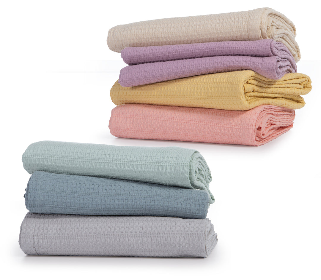 Κουβέρτα Πικέ Γκρι Cool Μονή Nef-Nef Homeware