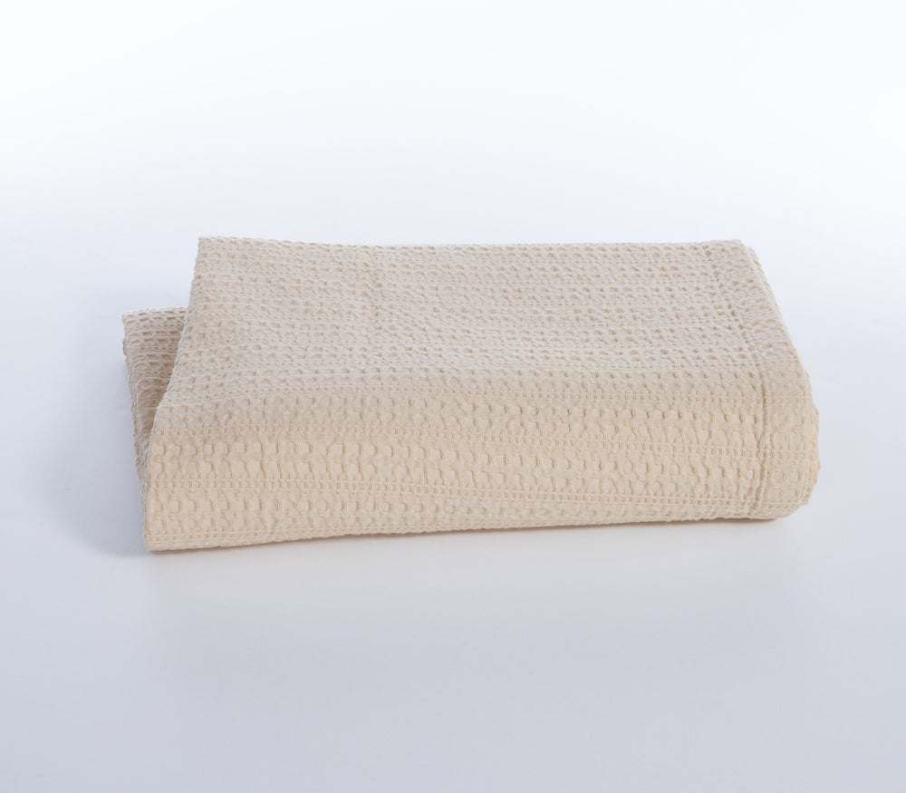 Κουβέρτα Πικέ Εκρού Cool Μονή Nef-Nef Homeware