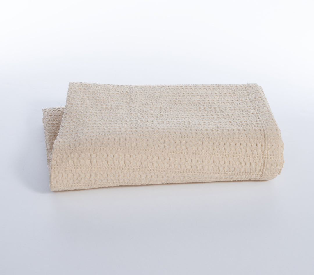 Κουβέρτα Πικέ Εκρού Cool Μονή Nef-Nef Homeware