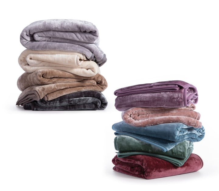 Κουβέρτα Βελούδινη Πράσινη Loft Υπέρδιπλη 220Χ240  Nef-Nef Homeware
