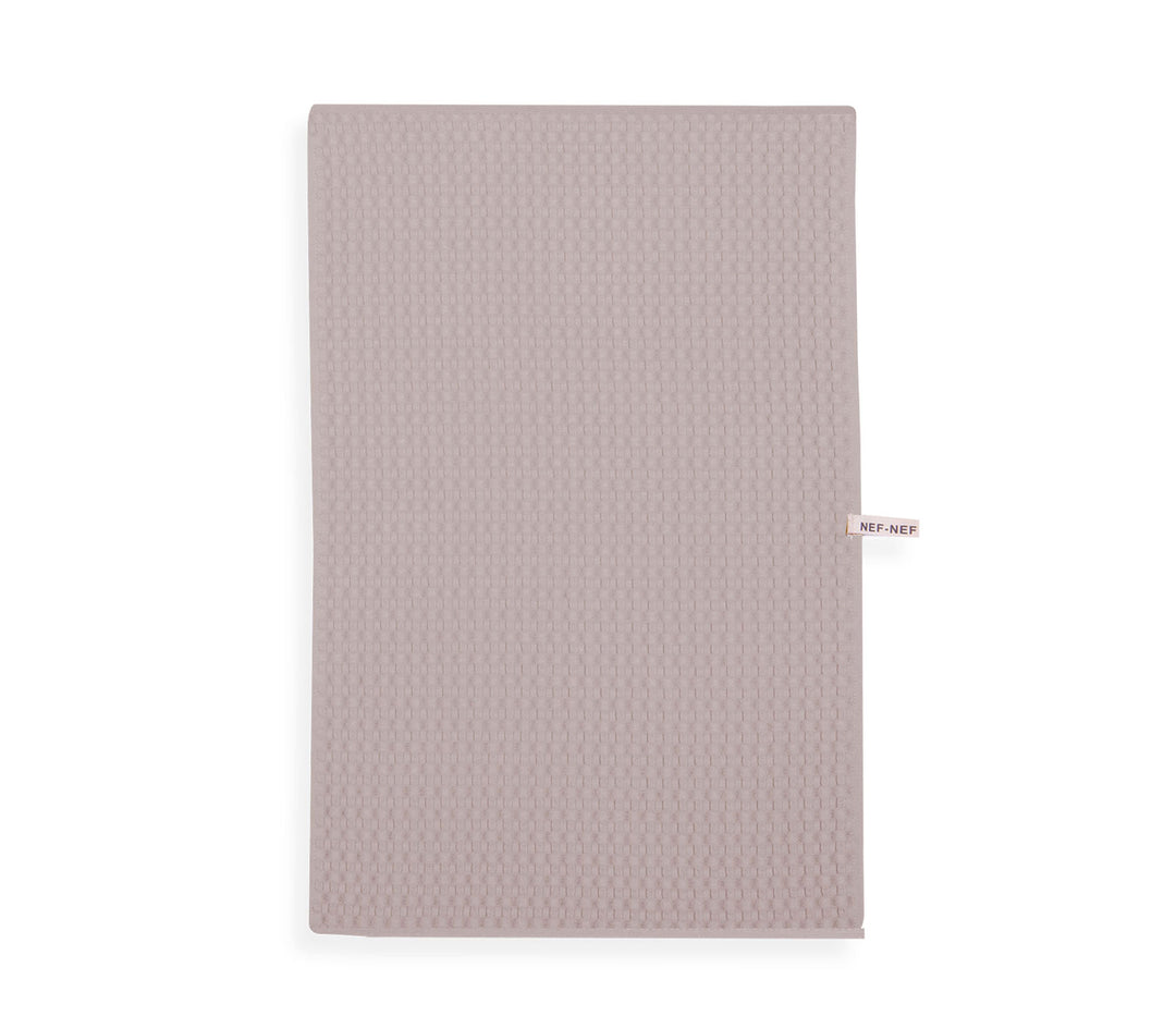 Ποτηρόπανο Γκρι Βαμβακερό Πικέ Main Nef-Nef Homeware 45X68