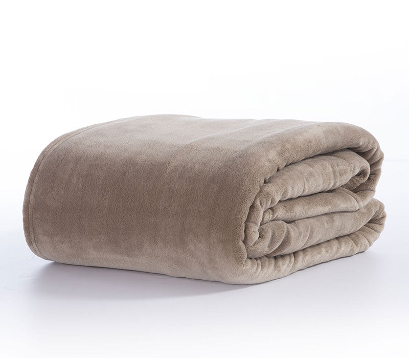 Κουβέρτα Fleece Μπεζ Cosy Υπερδιπλή 220X240 Nef-Nef Homeware