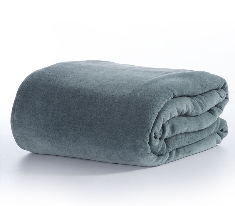 Κουβέρτα Fleece Μπλε Cosy Υπερδιπλή 220X240 Nef-Nef Homeware
