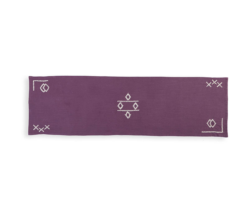 Μωβ Τραβέρσα Laoura 45X150cm Nef-Nef Homeware