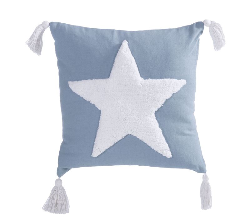 Παιδικό Διακοσμητικό Μαξιλάρι Μπλε Hugging Star 35X35 Nef Nef Homeware