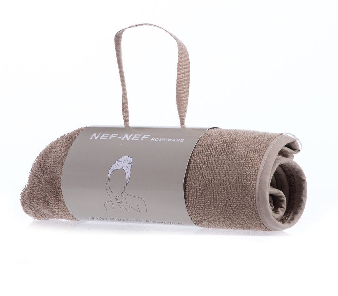 Πετσέτα Μαλλιών Μόκα Sandy 61Χ24 Nef-Nef Homeware
