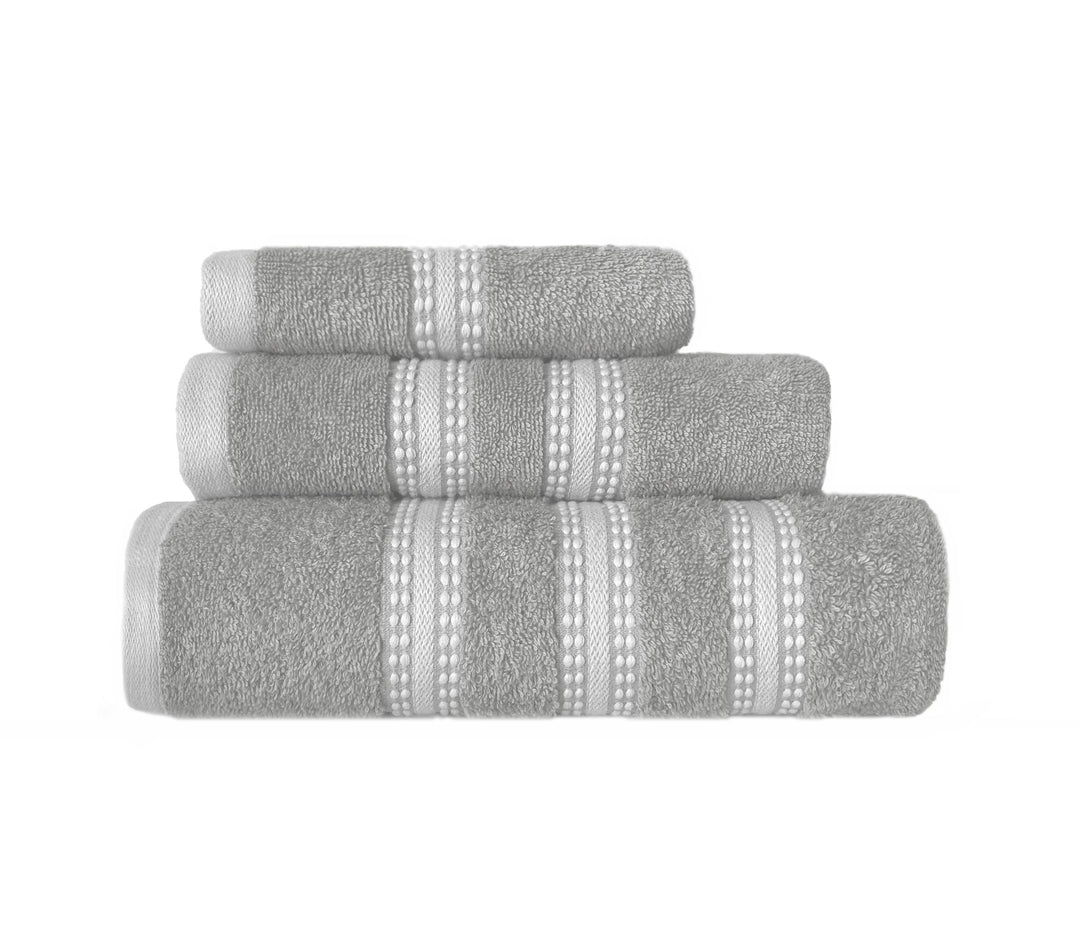 Σετ Πετσέτες 3 Τεμαχιων Γκρι Promise Nef-Nef Homeware