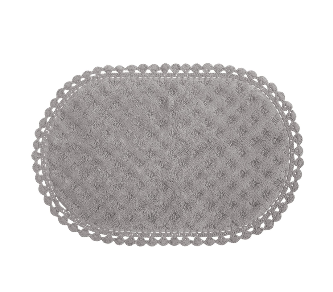 Γκρι Χαλάκι Μπάνιου Touch 55X85 Nef-Nef Homeware
