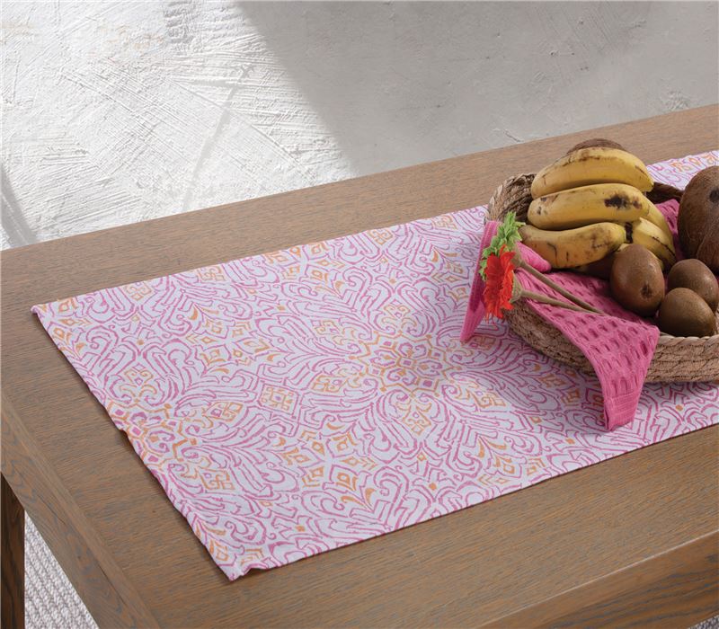 Φούξια Τραβέρσα Roman 45X140cm Nef-Nef Homeware