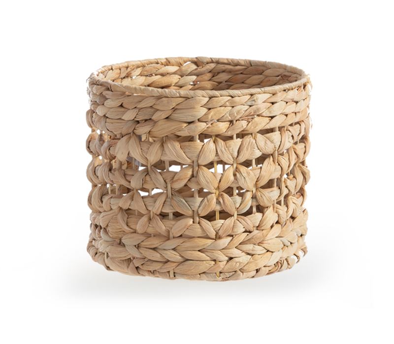 Καλάθι Μπεζ Υάκινθος Romano D22X19 Nef-Nef Homeware