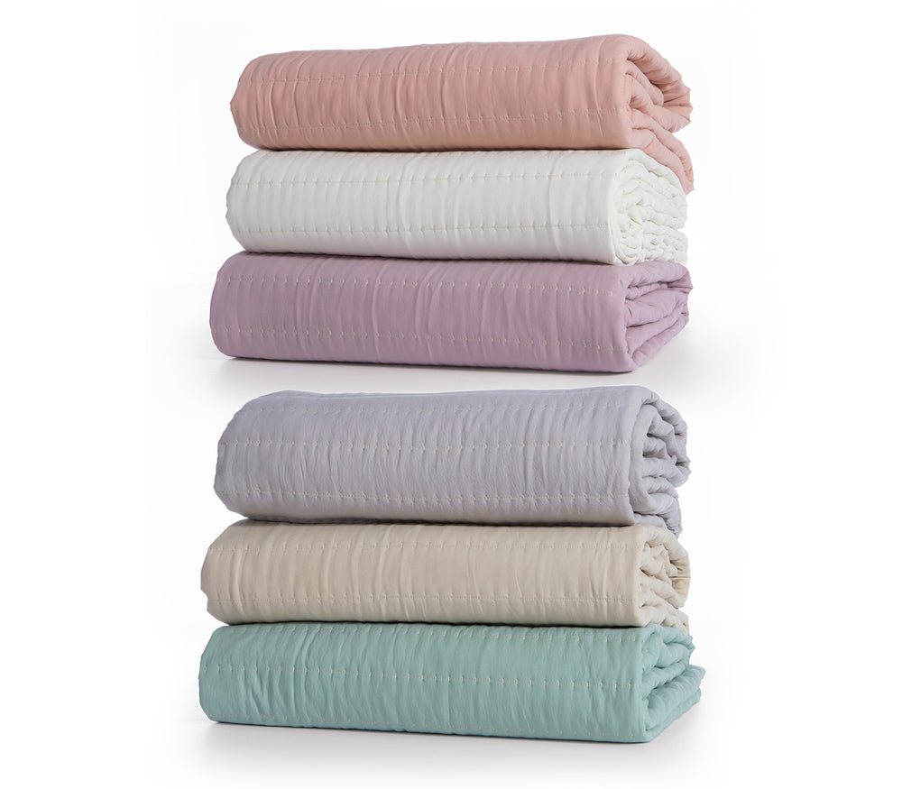 Κουβερλί King Size Λιλά Colorfull Nef-Nef Homeware