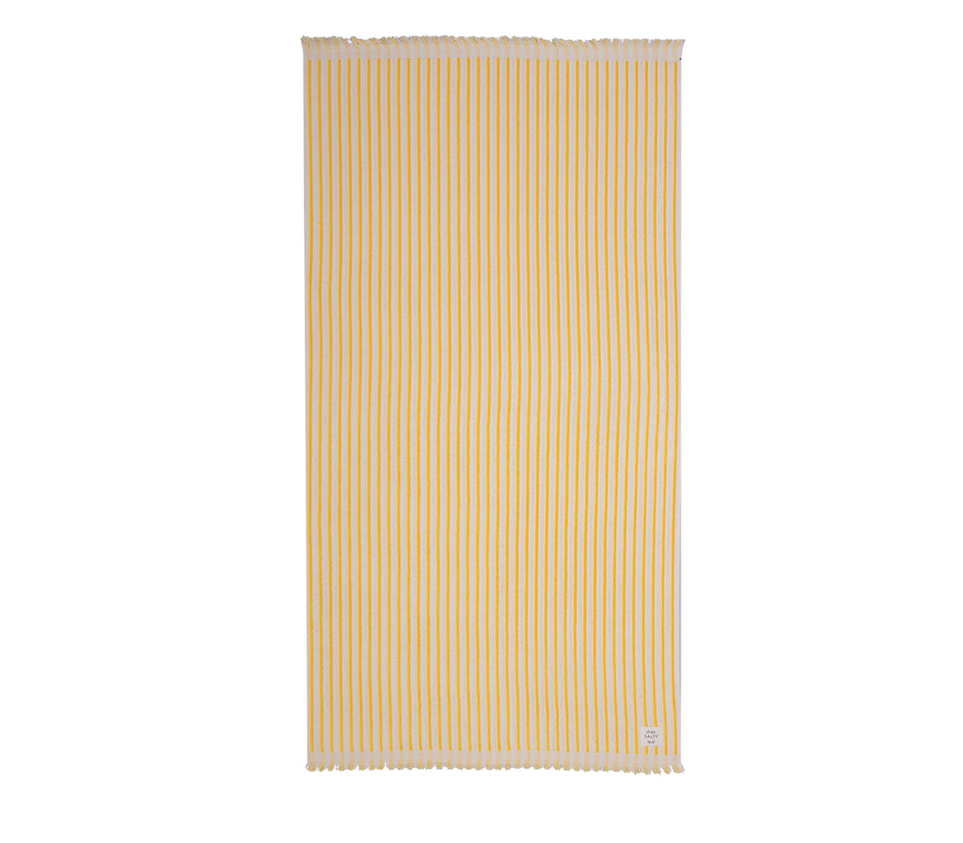 Πετσέτα Θαλάσσης Κίτρινη Elveria 90X170 Nef-Nef Homeware