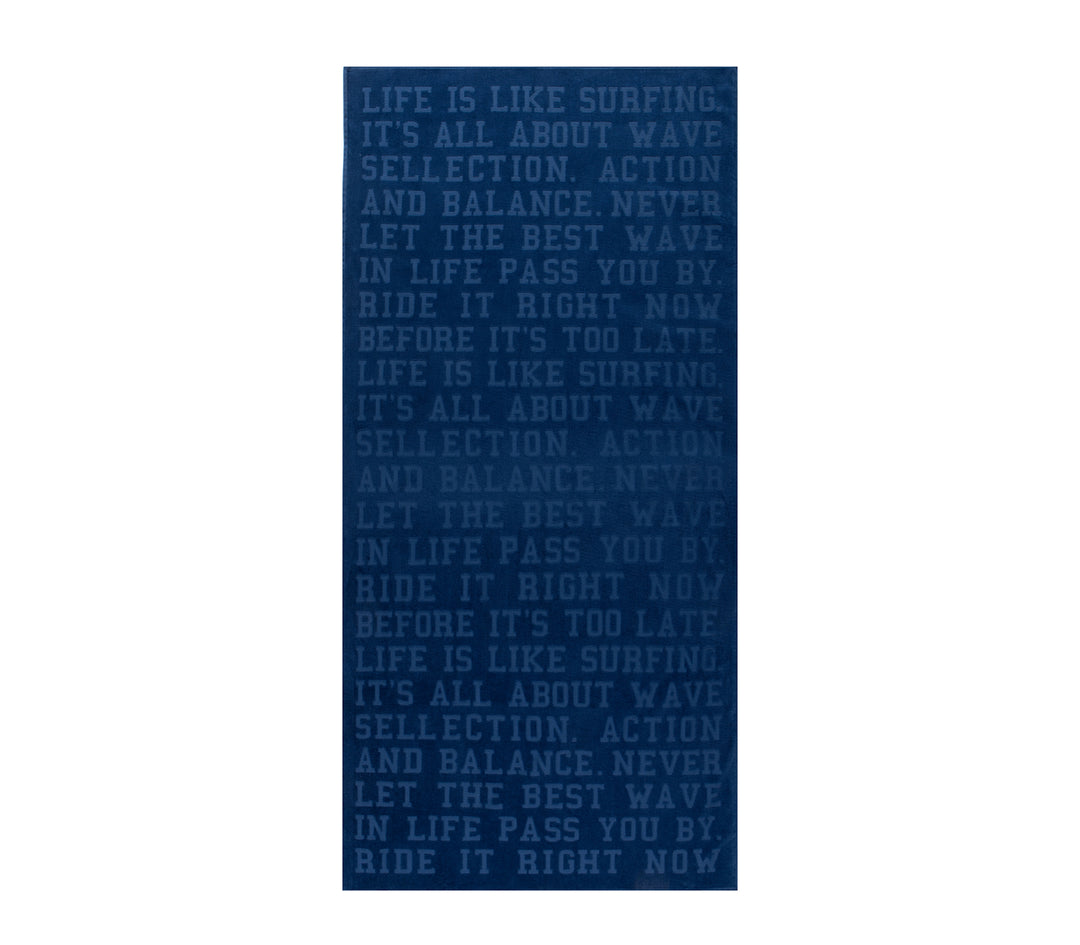 Πετσέτα Θαλάσσης Πετρόλ Action 80X160 Nef-Nef Homeware