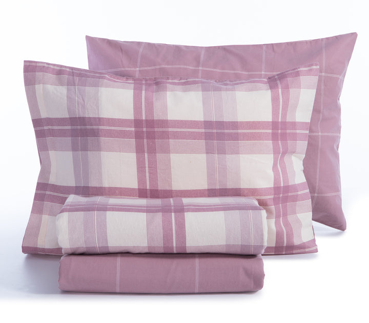 Σετ Φανελένια Ροζ Σεντόνια Μονά Charlie Nef-Nef Homeware