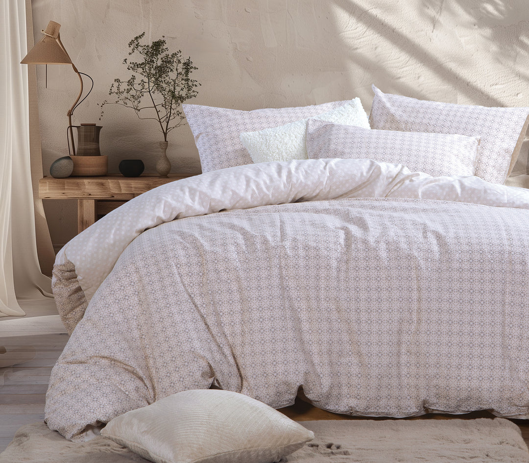 Σετ Παπλωματοθήκη Μονή Εκρού Module 170Χ240  Nef-Nef Homeware