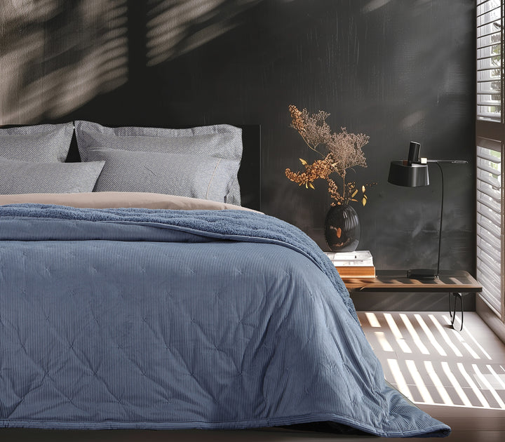 Κουβερλί Υπέρδιπλο Denim New Kotler 230X240  Nef-Nef Homeware