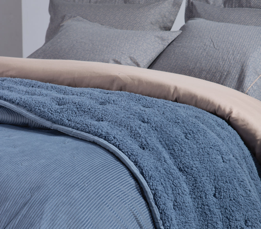 Κουβερλί Υπέρδιπλο Denim New Kotler 230X240  Nef-Nef Homeware