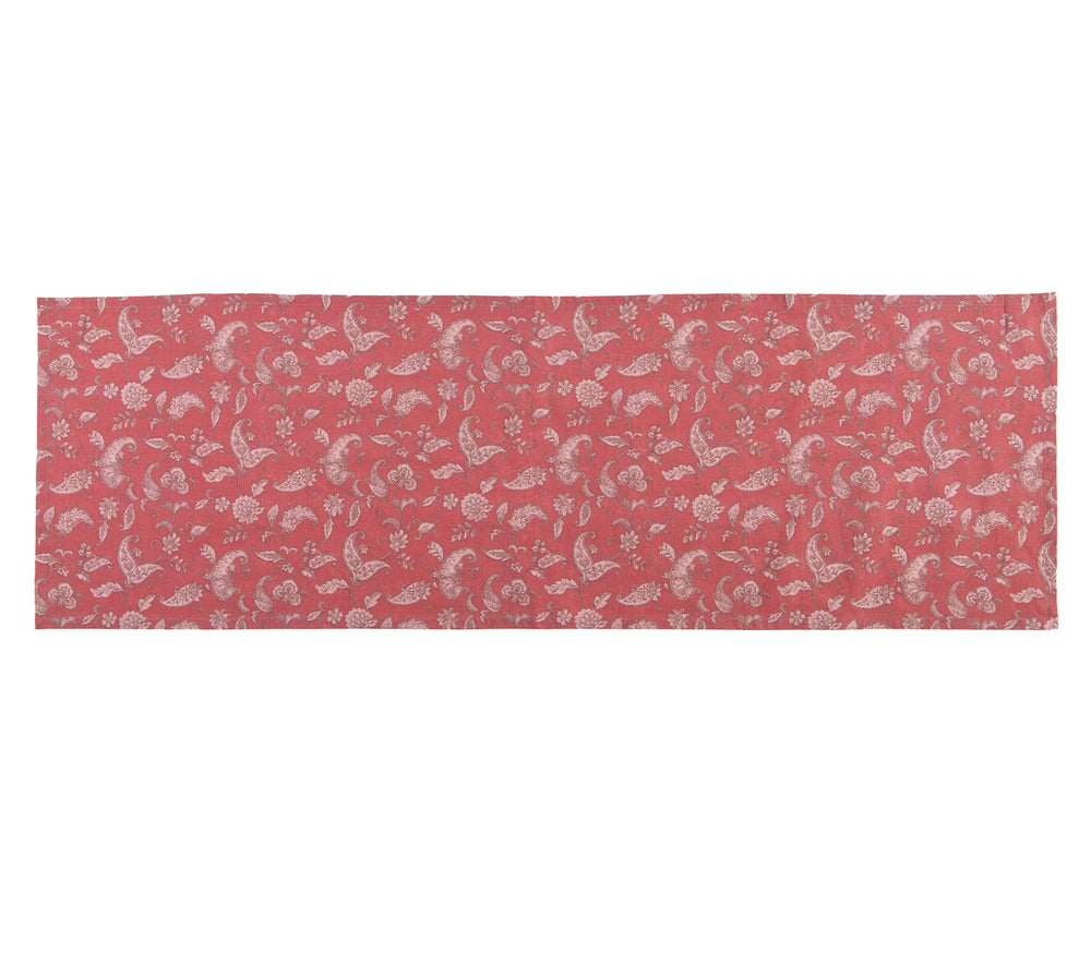 Κόκκινη Τραβέρσα Sancario 45X140cm Nef-Nef Homeware
