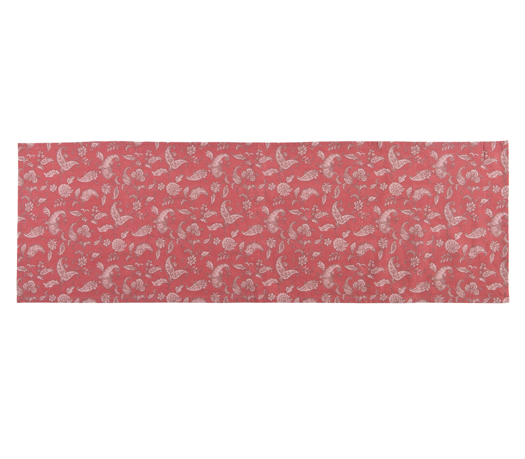 Κόκκινη Τραβέρσα Sancario 45X140cm Nef-Nef Homeware