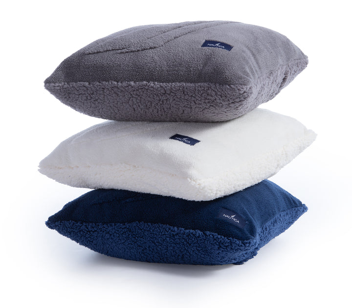 Διακοσμητικό Μαξιλάρι Γκρι Nau Coast 45X45 Nef-Nef Homeware