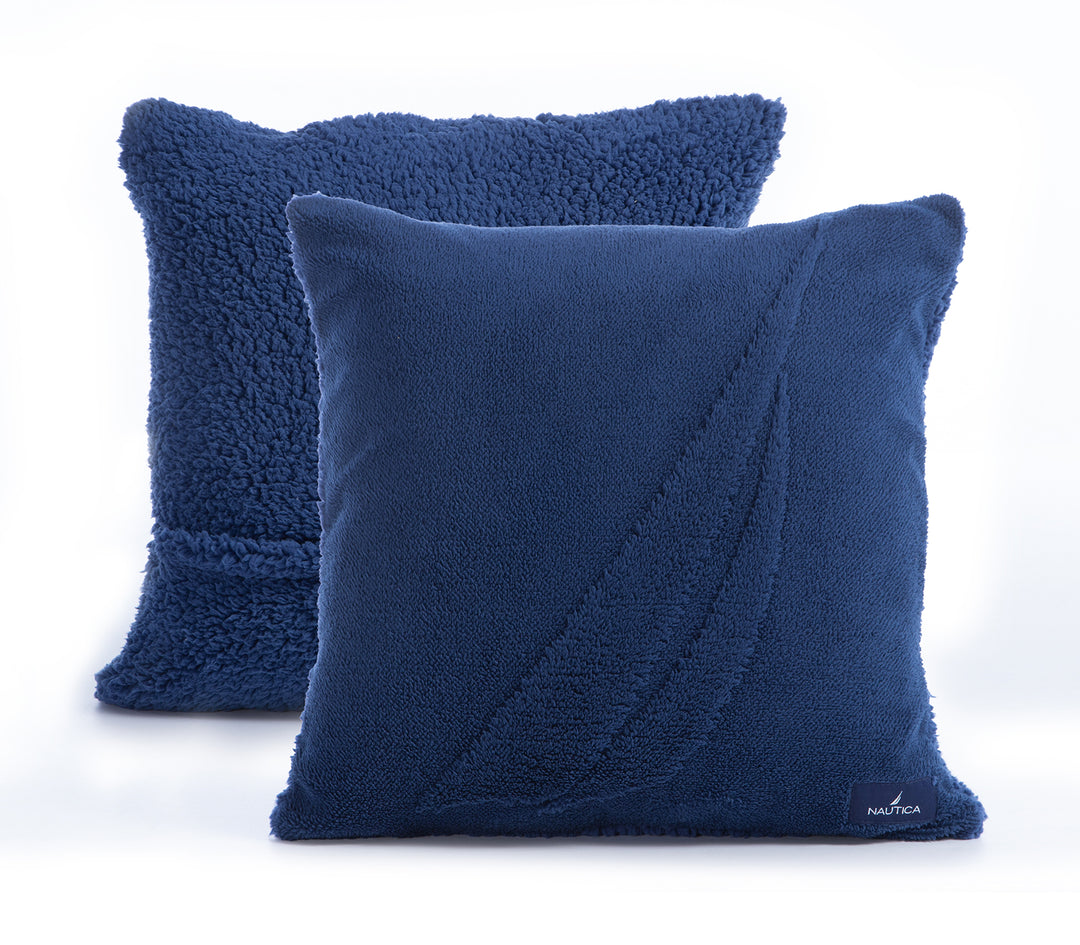 Διακοσμητικό Μαξιλάρι Μπλε Nau Coast 45X45 Nef-Nef Homeware