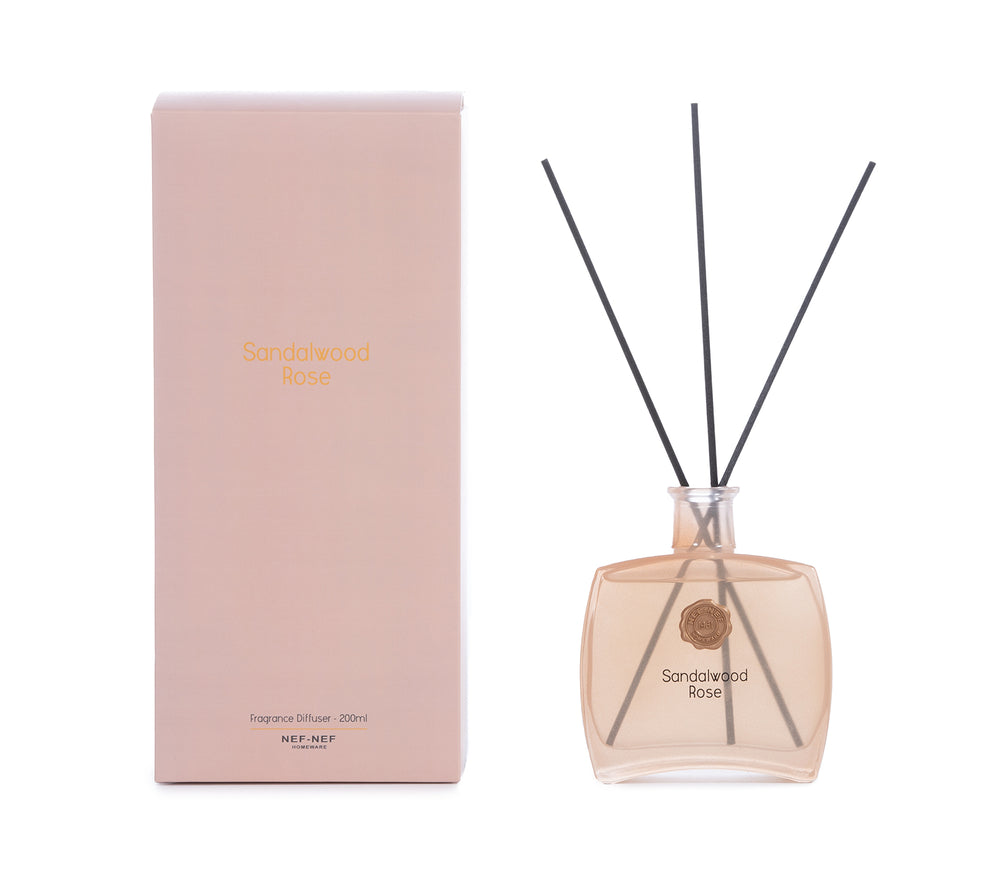 Αρωματικό Χώρου Mε Στικς Sandalwood Rose 200ml Nef-Nef Homeware