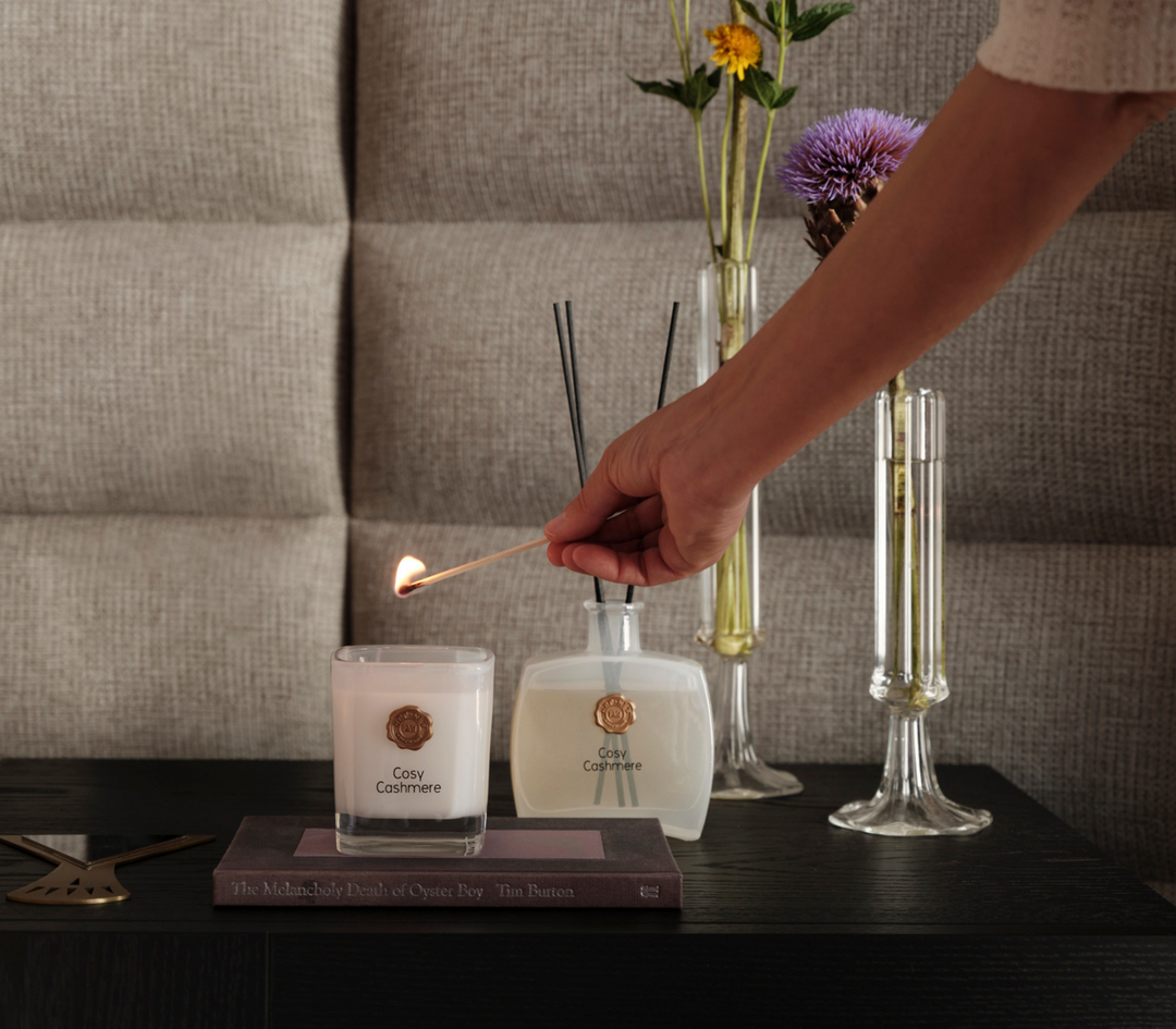Αρωματικό Κερί Cosy Cashmere 180gr Nef-Nef Homeware