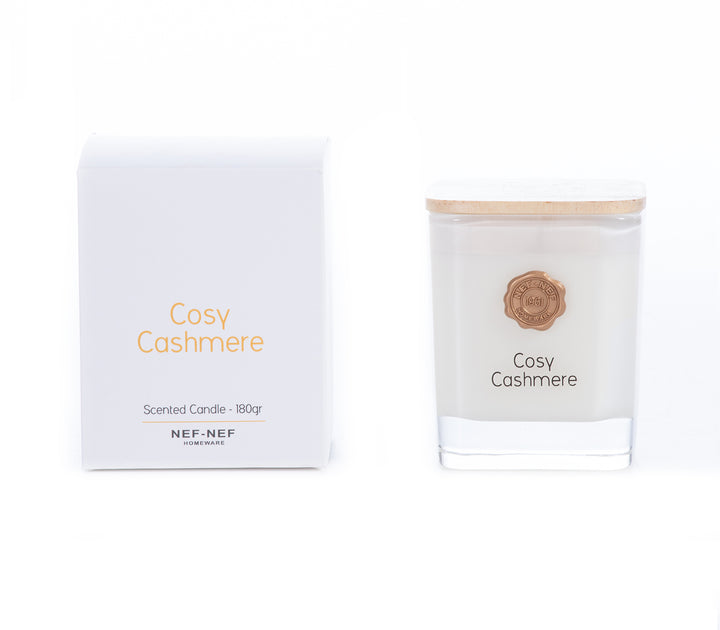 Αρωματικό Κερί Cosy Cashmere 180gr Nef-Nef Homeware