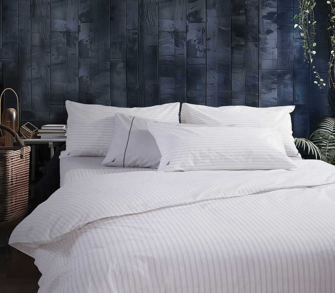 Γκρι Σετ Σεντόνια Υπέρδιπλα Nau Coast 240Χ270 Nef-Nef Homeware