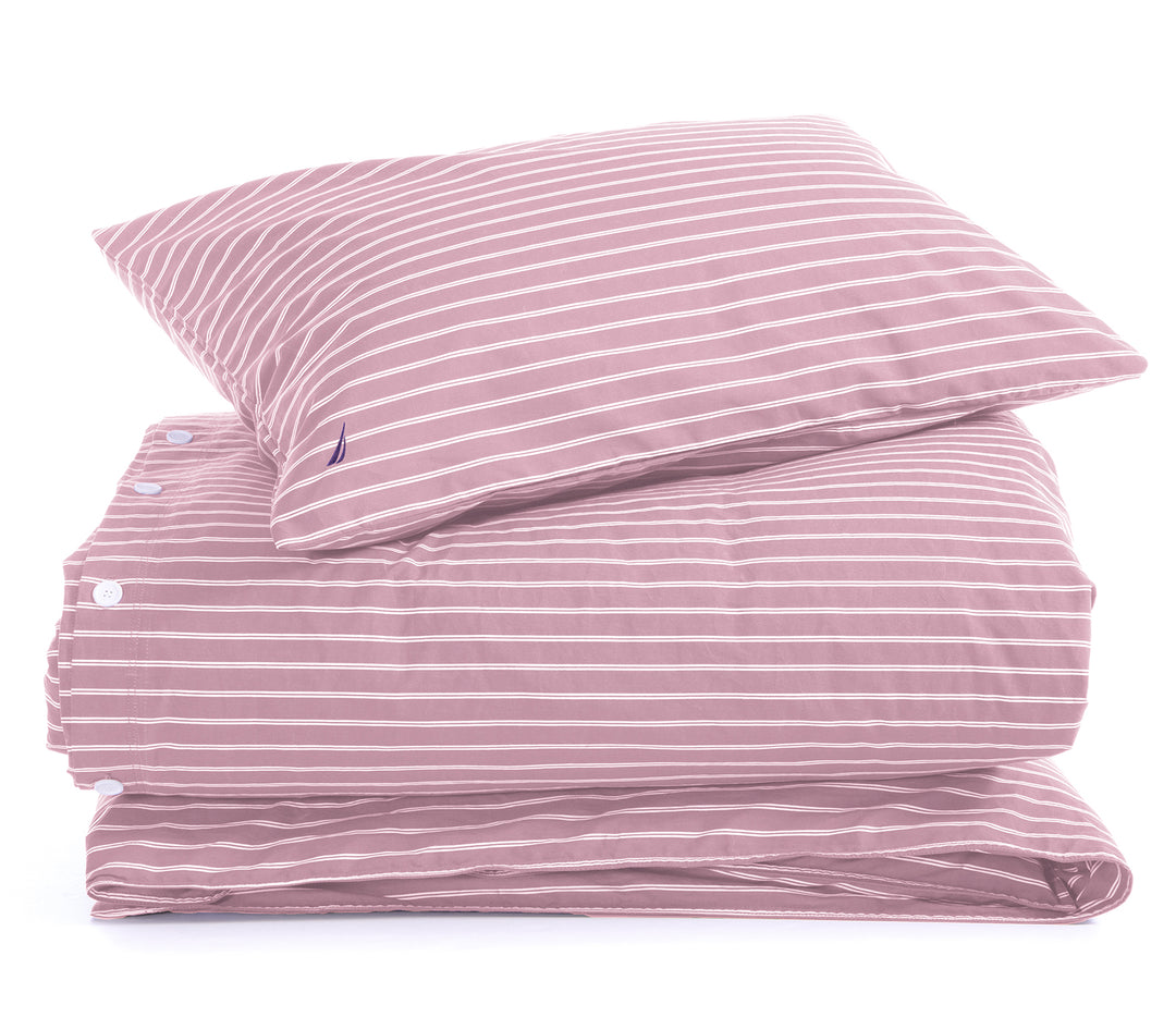 Σετ Παπλωματοθήκη Υπέρδιπλη Ροζ Nau Coast 240X220  Nef-Nef Homeware