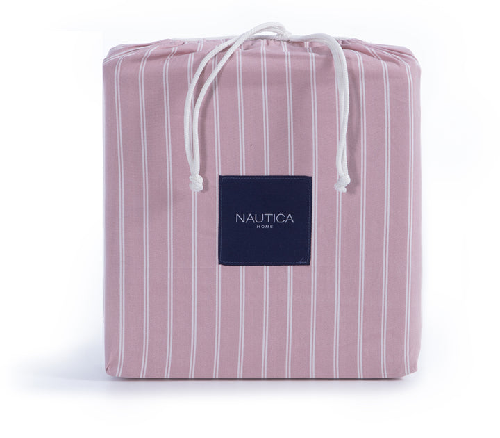 Σετ Παπλωματοθήκη Υπέρδιπλη Ροζ Nau Coast 240X220  Nef-Nef Homeware