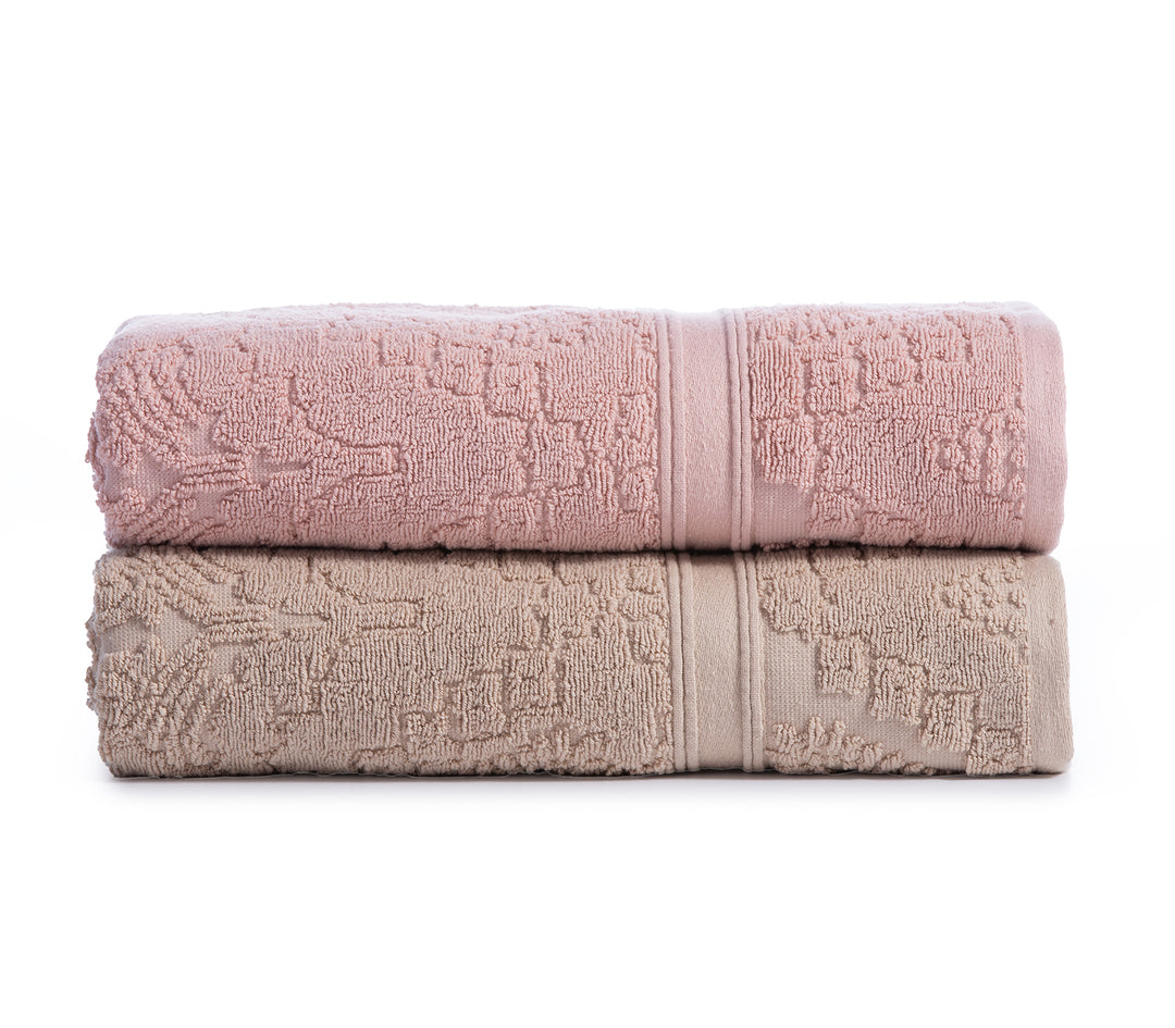 Πετσέτα Σώματος Ροζ Louiza 70Χ140 Nef-Nef Homeware