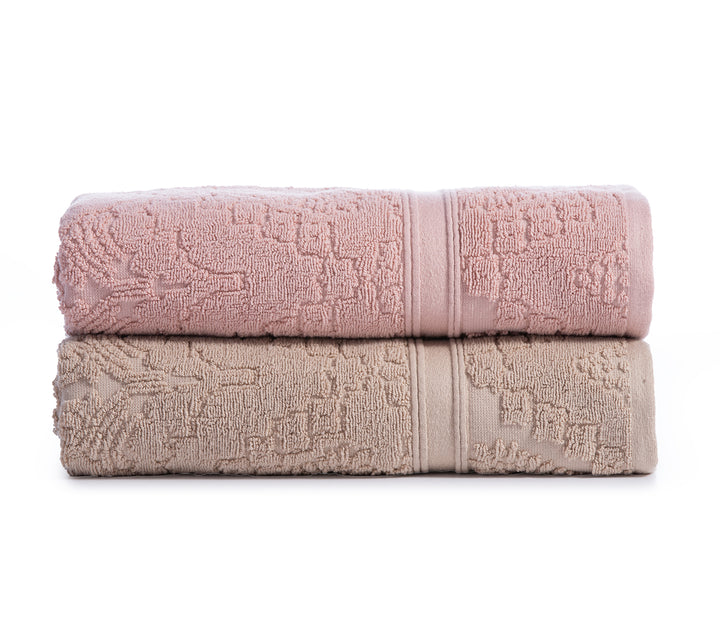 Πετσέτα Σώματος Ροζ Louiza 70Χ140 Nef-Nef Homeware
