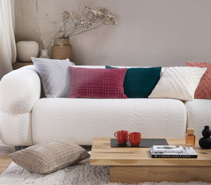 Διακοσμητικό Μαξιλάρι Γκρι Visegrad 45X45 Nef-Nef Homeware