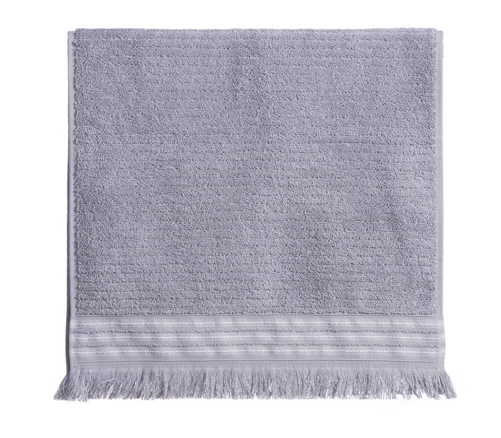 Πετσέτα Σώματος Γκρι Satti 70X140 Nef-Nef Homeware