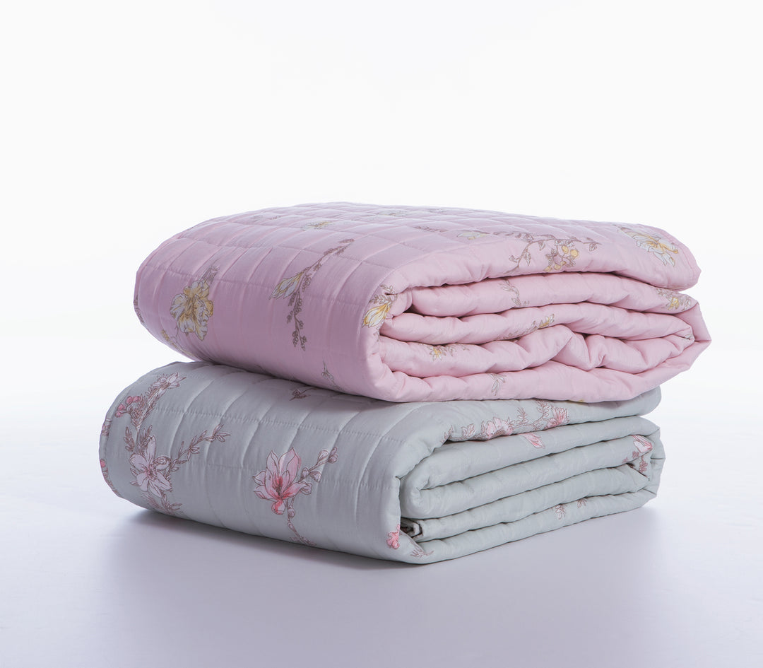 Κουβερλί Μονό Ροζ 180Χ240 Irida Nef-Nef Homeware