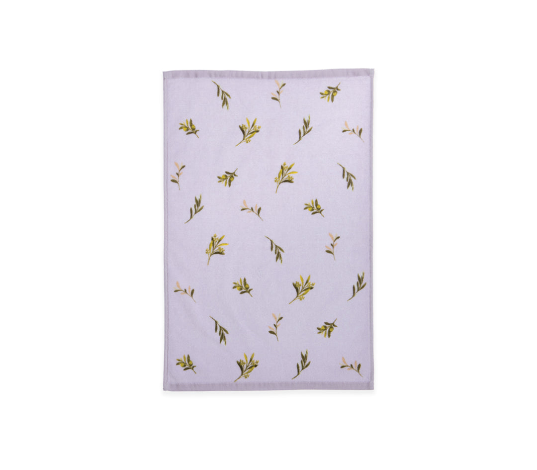 Ποτηρόπανο Λιλά Olive Βελουτέ 40Χ60 Nef-Nef Homeware