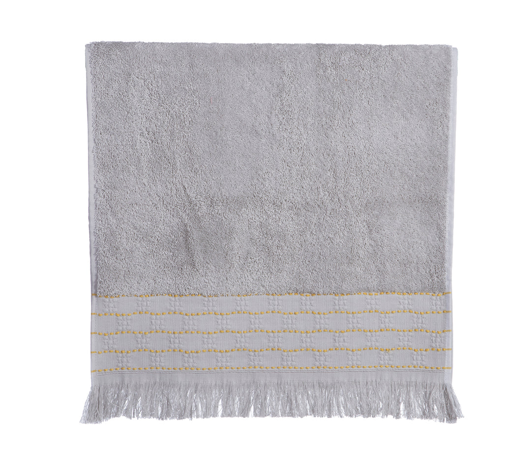 Πετσέτα Χεριών Γκρι Quantro 30X50 Nef-Nef Homeware